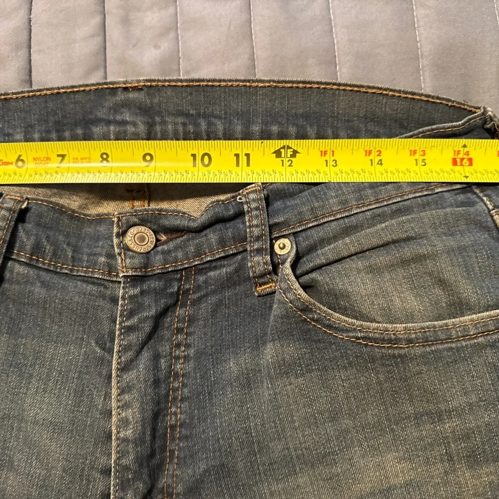 Levi's 527 Slim Bootcut Jeans Mens 33x34 Blue Denim Workwear Casual Western